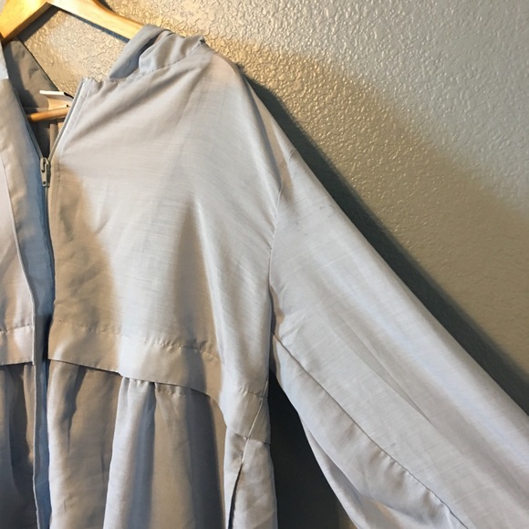 SOLDPeriwinkle Lightweight Windbreaker - Picture 7 of 7